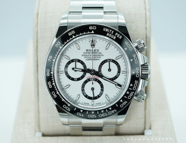 Rolex 126500LN DAYTONA STEEL WHITE DIAL NEW MODEL 2024 WARRANTY FULL SET