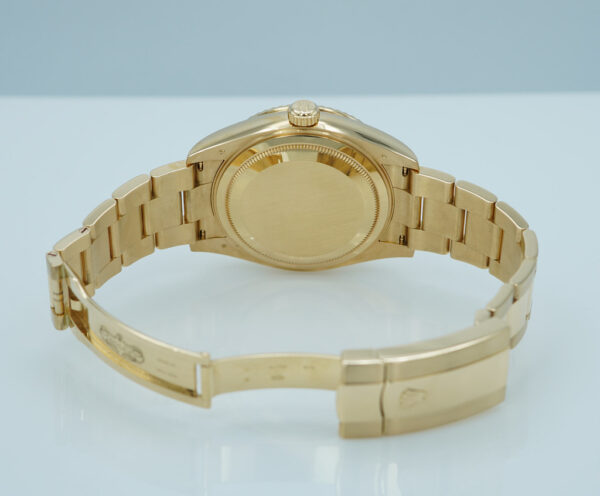 Rolex 336938 SKY-DWELLER YELLOW GOLD WHITE STICK DIAL 2023 WARRANTY FULL SET - Image 8