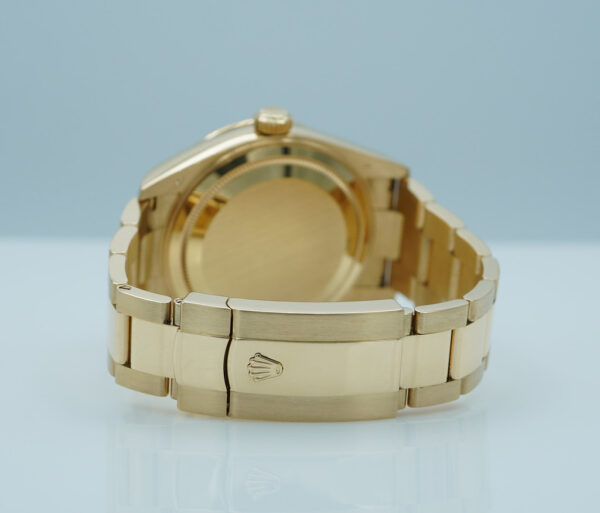 Rolex 336938 SKY-DWELLER YELLOW GOLD WHITE STICK DIAL 2023 WARRANTY FULL SET - Image 7