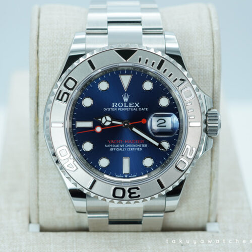 Rolex 126622 YACHTMASTER PLATINUM BEZEL BLUE DIAL 2025 WARRANTY FULL SET