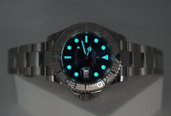 Rolex 126622 YACHTMASTER PLATINUM BEZEL BLUE DIAL 2025 WARRANTY FULL SET - Image 11