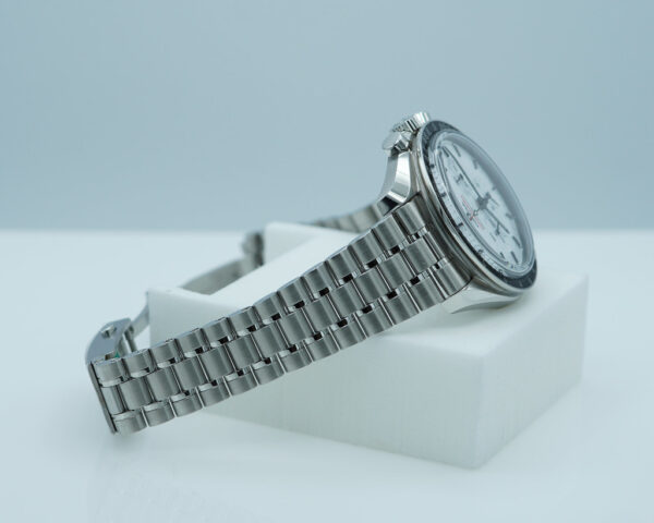 Omega SPEEDMASTER MOONWATCH 3861 WHITE DIAL 2024 EXTRA STRAP FULL SET - Image 5