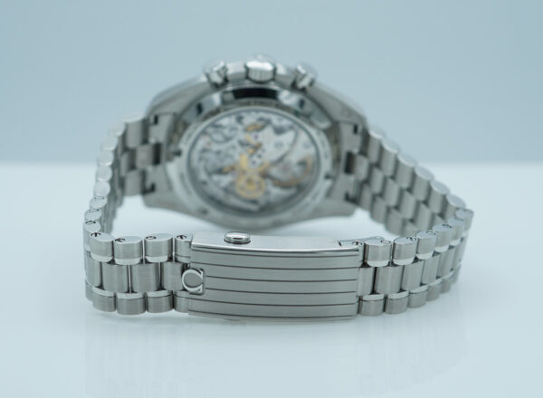 Omega SPEEDMASTER MOONWATCH 3861 WHITE DIAL 2024 EXTRA STRAP FULL SET - Image 7
