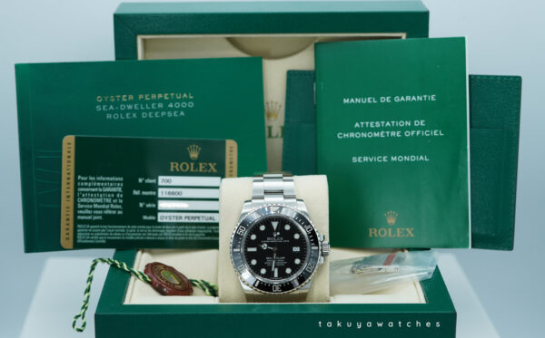 Rolex 116600 SD4K SEA-DWELLER 4000 CERAMIC BEZEL 40MM 2014 FULL SET - Image 2