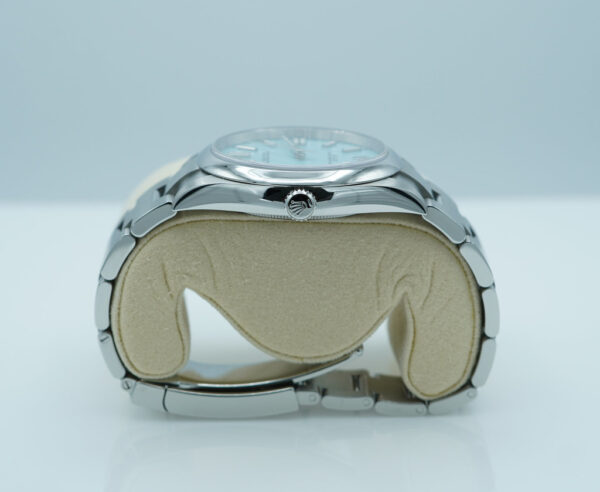 Rolex 124300 OYSTER PERPETUAL 41 TURQUOISE BLUE DIAL 2020 FULL SET - Image 3