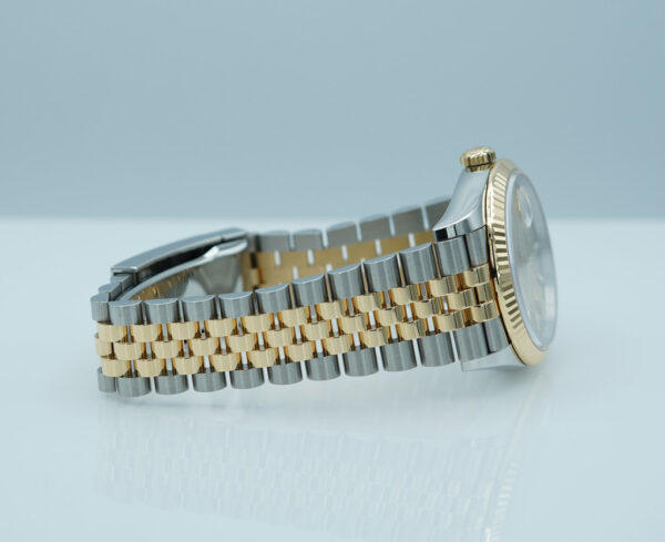Rolex 126233 DATEJUST 36 18K GOLD STEEL GOLDEN MOTIF DIAL JUBILEE 2023 FULL SET - Image 5