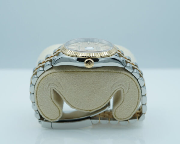 Rolex 126233 DATEJUST 36 18K GOLD STEEL GOLDEN MOTIF DIAL JUBILEE 2023 FULL SET - Image 3