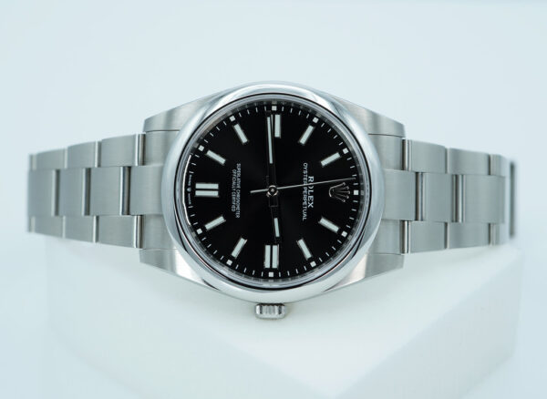 Rolex 124300 OYSTER PERPETUAL 41 BLACK DIAL 2022 WARRANTY FULL SET - Image 9