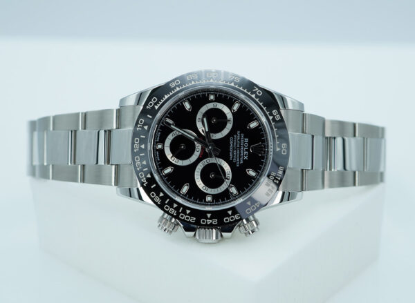 Rolex 116500LN COSMOGRAPH DAYTONA STEEL CERAMIC BEZEL BLACK DIAL 2023 FULL SET - Image 9