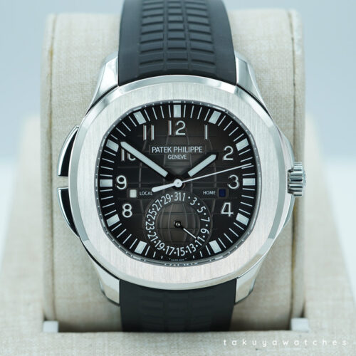 Patek PHILIPPE 5164A AQUANAUT TRAVEL TIME STAINLESS STEEL 330SC MOVEMENT 2023 FULL SET