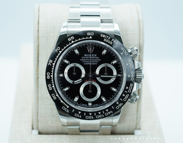 Rolex 116500LN COSMOGRAPH DAYTONA STEEL CERAMIC BEZEL BLACK DIAL 2023 FULL SET