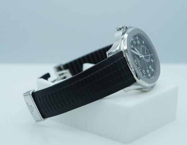 Patek PHILIPPE 5164A AQUANAUT TRAVEL TIME STAINLESS STEEL 330SC MOVEMENT 2023 FULL SET - Image 5