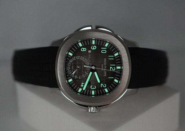 Patek PHILIPPE 5164A AQUANAUT TRAVEL TIME STAINLESS STEEL 330SC MOVEMENT 2023 FULL SET - Image 11