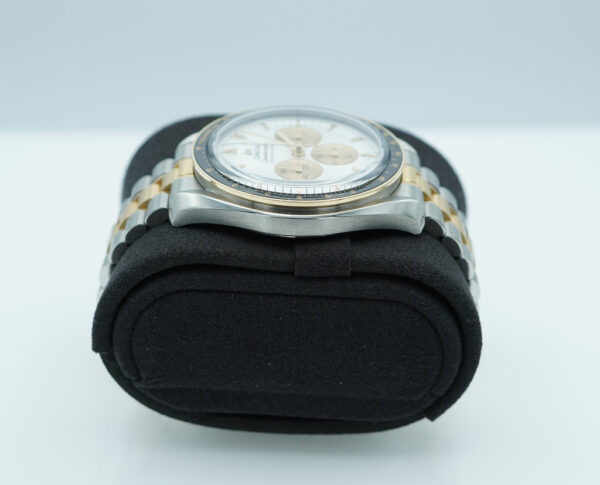 Omega SPEEDMASTER MOONWATCH TWO TONE MOONSHINE GOLD 2024 WARRANTY FULL SET - Image 4