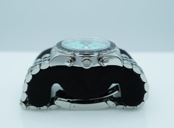 BRAND NEW Tudor 79360N BLACK BAY CHRONOGRAPH FLAMINGO BLUE DIAL 2025 FULL SET - Image 3