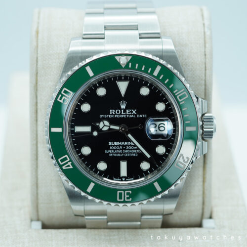 Rolex 126610LV SUBMARINER 41 GREEN MARK 1 BEZEL 2022 WARRANTY FULL SET