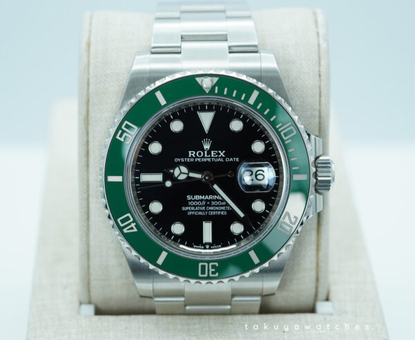 Rolex 126610LV SUBMARINER 41 GREEN MARK 1 BEZEL 2022 WARRANTY FULL SET
