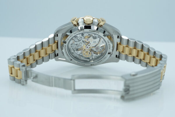Omega SPEEDMASTER MOONWATCH TWO TONE MOONSHINE GOLD 2024 WARRANTY FULL SET - Image 8