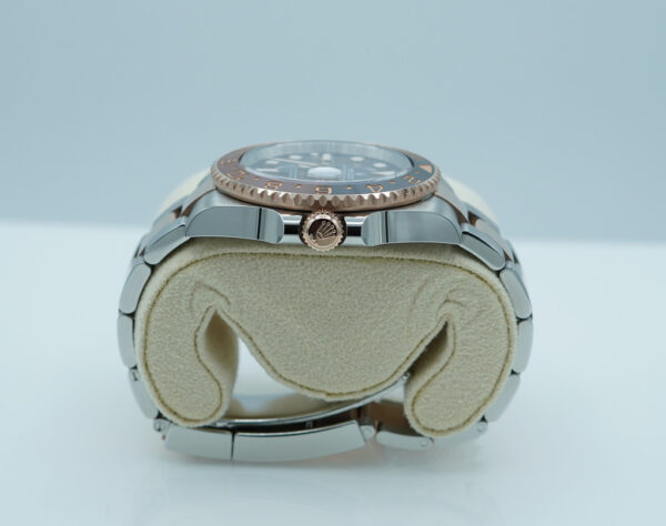 Rolex 126711CHNR GMT MASTER II ROOTBEER ROSE GOLD STEEL 2024 WARRANTY FULL SET - Image 4
