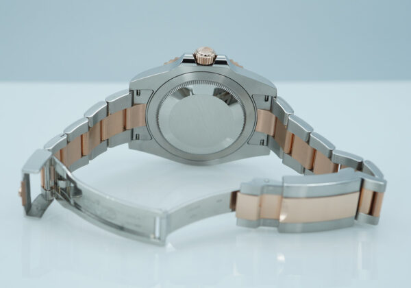 Rolex 126711CHNR GMT MASTER II ROOTBEER ROSE GOLD STEEL 2024 WARRANTY FULL SET - Image 8