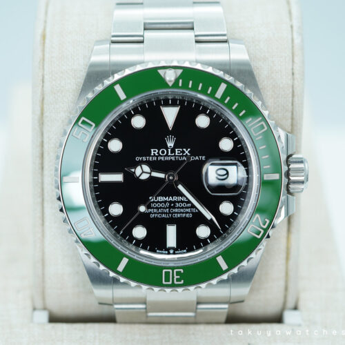 Rolex 126610LV SUBMARINER 41 GREEN MARK 2 BEZEL BLACK DIAL 2024 FULL SET