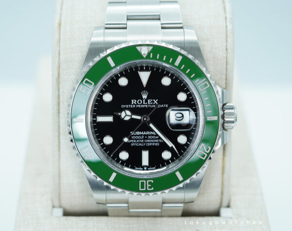 Rolex 126610LV SUBMARINER 41 GREEN MARK 2 BEZEL BLACK DIAL 2024 FULL SET