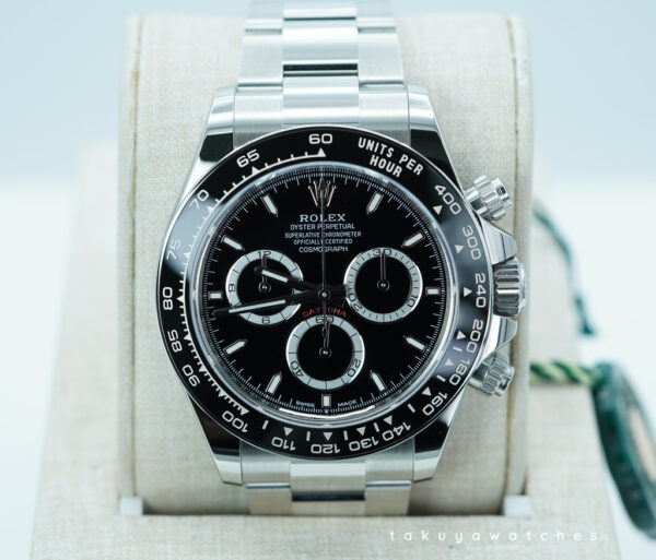 BRAND NEW Rolex 126500LN DAYTONA STAINLESS STEEL BLACK DIAL NEW MODEL 2025 FULL SET