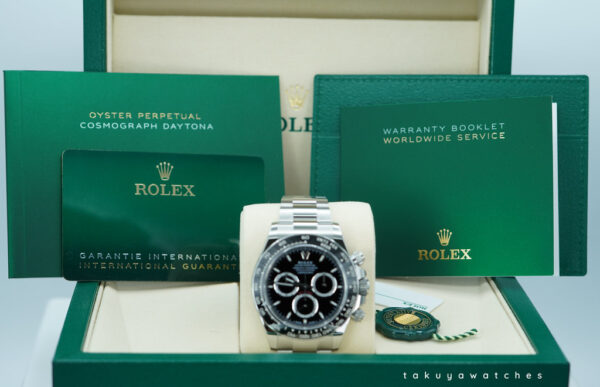 BRAND NEW Rolex 126500LN DAYTONA STAINLESS STEEL BLACK DIAL NEW MODEL 2025 FULL SET - Image 2