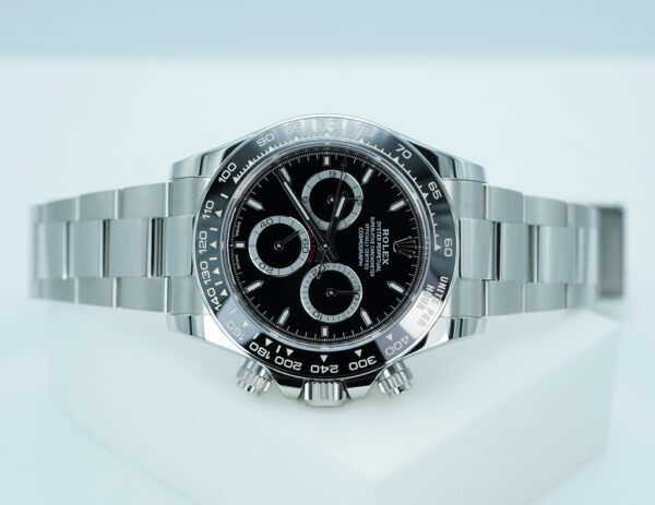 Rolex 126500LN DAYTONA STAINLESS STEEL BLACK DIAL NEW MODEL 2024 WARRANTY FULL SET - Image 9