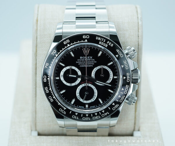 Rolex 126500LN DAYTONA STAINLESS STEEL BLACK DIAL NEW MODEL 2024 WARRANTY FULL SET