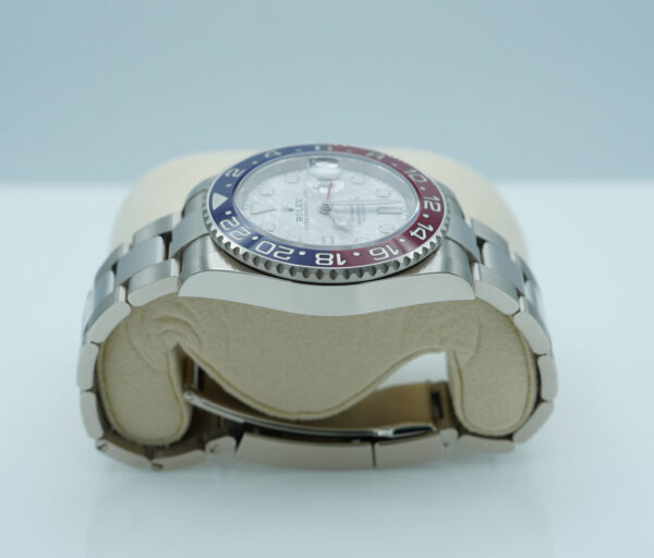 Rolex 126719BLRO GMT MASTER 2 WHITE GOLD PEPSI METEORITE DIAL 2021 WARRANTY FULL SET - Image 4