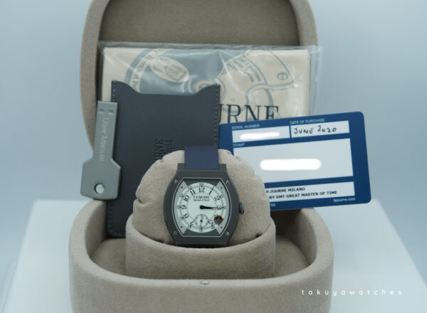 F.P. Journe ELEGANTE 48 TITALYT WHITE DIAL 2020 DISCONTINUED COMPLETE SET - Image 2