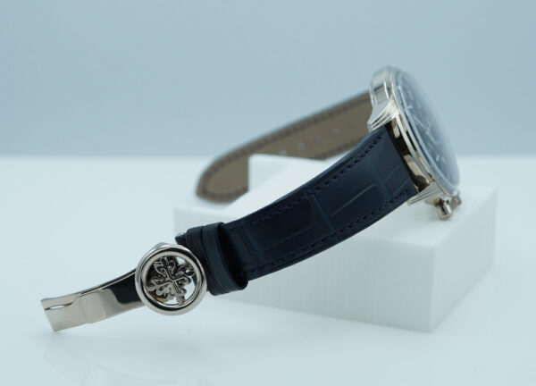 Patek PHILIPPE 5172G CHRONOGRAPH 18K WHITE GOLD BLUE DIAL FULL SET - Image 6