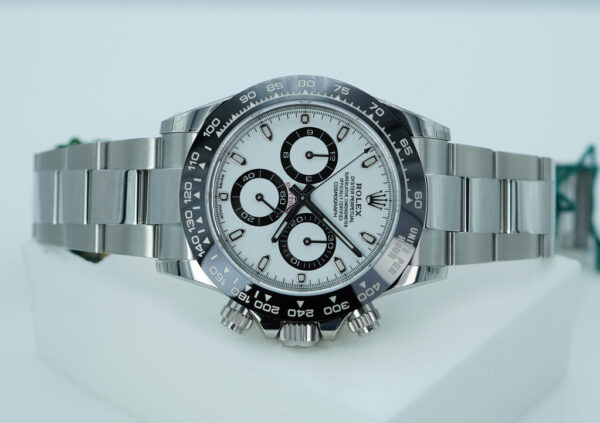 NEW Rolex 116500LN COSMOGRAPH DAYTONA STEEL WHITE PANDA DIAL 2023 FULL SET - Image 9