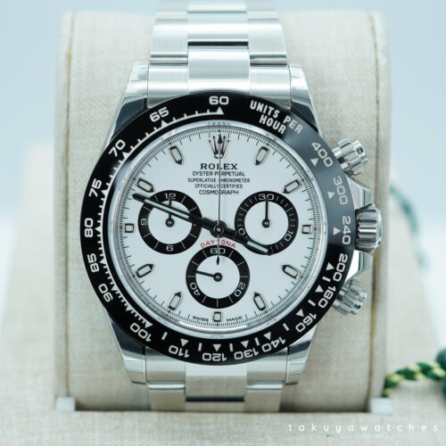 NEW Rolex 116500LN COSMOGRAPH DAYTONA STEEL WHITE PANDA DIAL 2023 FULL SET