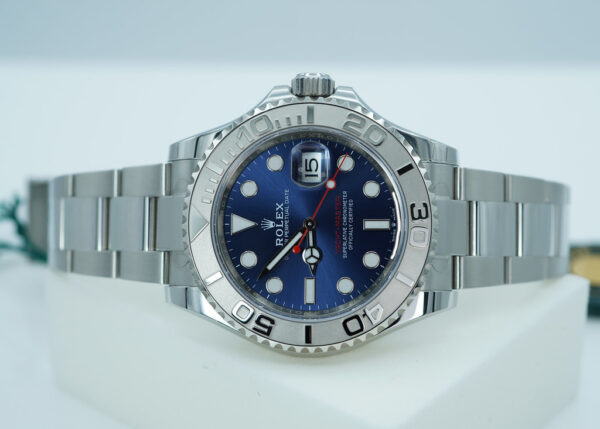 BRAND NEW Rolex 126622 YACHTMASTER PLATINUM BEZEL BLUE DIAL 2025 WARRANTY FULL SET - Image 10