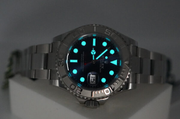 BRAND NEW Rolex 126622 YACHTMASTER PLATINUM BEZEL BLUE DIAL 2025 WARRANTY FULL SET - Image 11