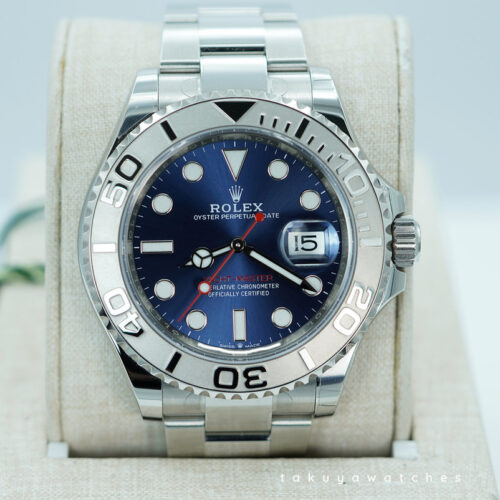 BRAND NEW Rolex 126622 YACHTMASTER PLATINUM BEZEL BLUE DIAL 2025 WARRANTY FULL SET