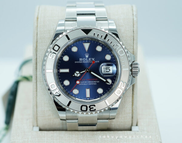 BRAND NEW Rolex 126622 YACHTMASTER PLATINUM BEZEL BLUE DIAL 2025 WARRANTY FULL SET