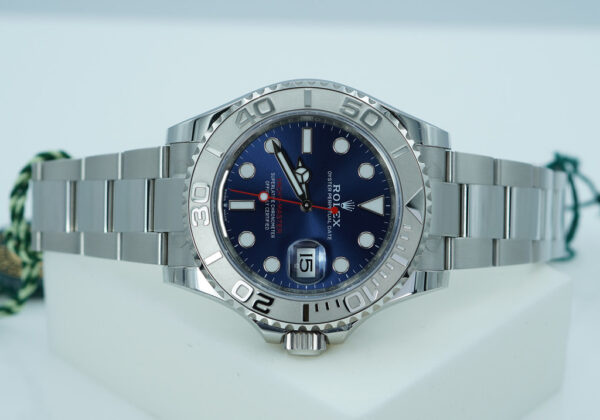 BRAND NEW Rolex 126622 YACHTMASTER PLATINUM BEZEL BLUE DIAL 2025 WARRANTY FULL SET - Image 9