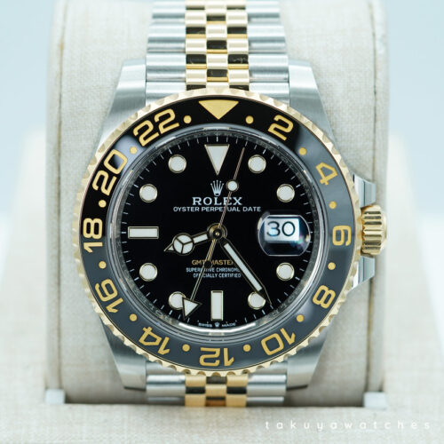 Rolex 126713GRNR GMT MASTER 2 GREY BLACK BEZEL JUBILEE BAND 2024 WARRANTY FULL SET