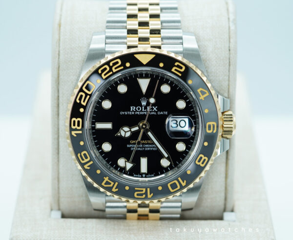 Rolex 126713GRNR GMT MASTER 2 GREY BLACK BEZEL JUBILEE BAND 2024 WARRANTY FULL SET