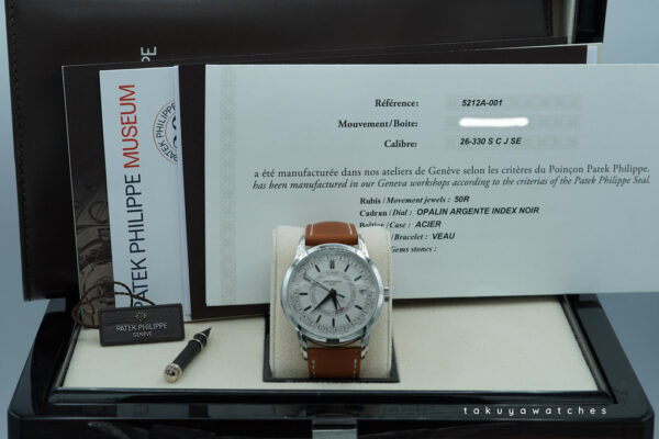 Patek PHILIPPE 5212A STAINLESS STEEL CALATRAVA WEEKLY CALENDAR 2023 FULL SET - Image 2