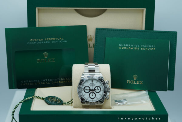 Rolex 126500LN DAYTONA STEEL WHITE DIAL NEW MODEL 2024 WARRANTY FULL SET - Image 2
