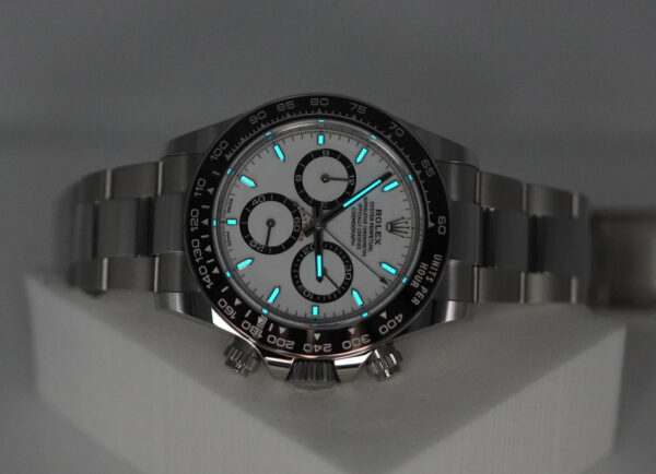 Rolex 126500LN DAYTONA STEEL WHITE DIAL NEW MODEL 2024 WARRANTY FULL SET - Image 11