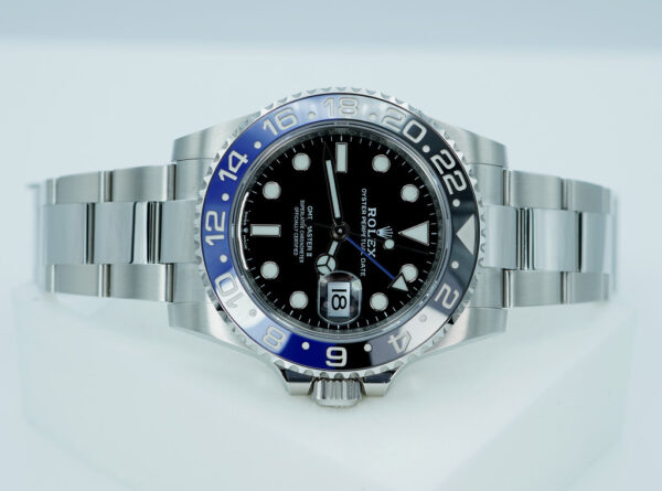 Rolex 126710BLNR GMT MASTER 2 BLACK BLUE BEZEL NEW MODEL 2021 WARRANTY FULL SET - Image 9