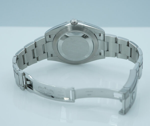 Rolex 126334 DATEJUST 41 FLUTED BEZEL BLUE STICK DIAL OYSTER 2024 FULL SET - Image 8