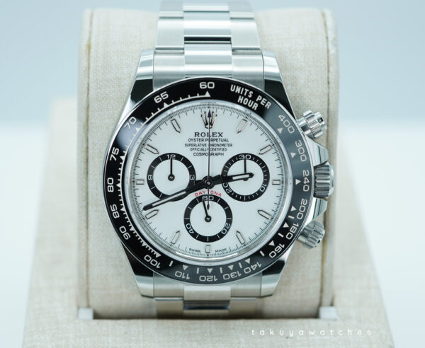 Rolex 126500LN DAYTONA STEEL WHITE DIAL NEW MODEL 2024 WARRANTY FULL SET
