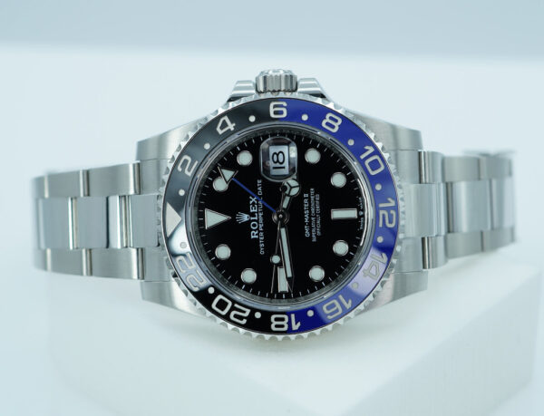 Rolex 126710BLNR GMT MASTER 2 BLACK BLUE BEZEL NEW MODEL 2021 WARRANTY FULL SET - Image 10