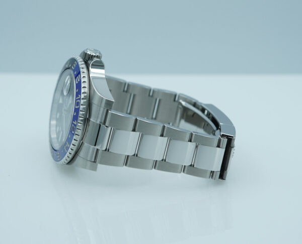 Rolex 126710BLNR GMT MASTER 2 BLACK BLUE BEZEL NEW MODEL 2021 WARRANTY FULL SET - Image 5